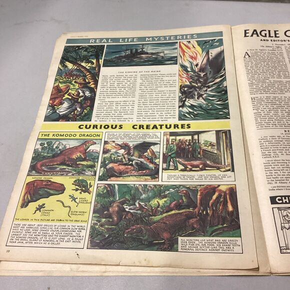 The Eagle Comic Strips Featuring The Queen Elizabeth- #34 - December 1950 - Picture 5 of 6